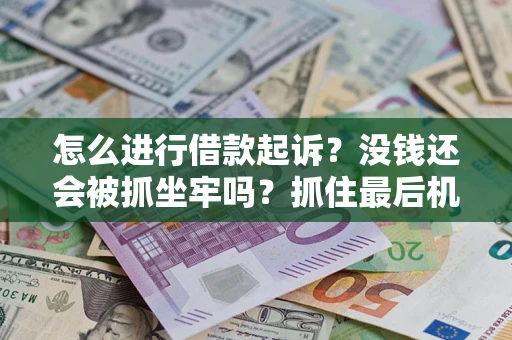 济南怎么进行借款起诉？没钱还会被抓坐牢吗？抓住最后机会！