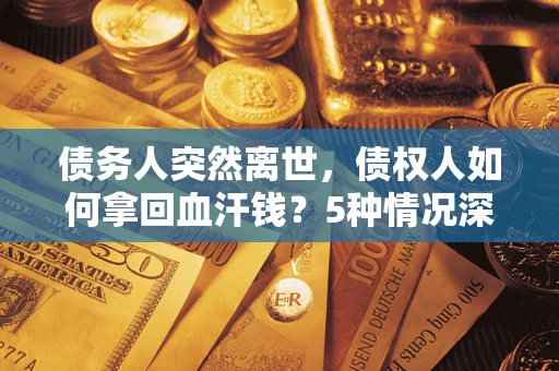 济南债务人突然离世，债权人如何拿回血汗钱？5种情况深度解析
