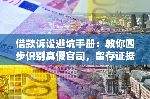 济南借款诉讼避坑手册：教你四步识别真假官司，留存证据不踩雷