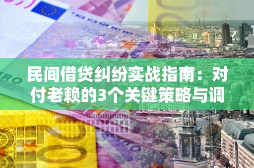 济南民间借贷纠纷实战指南：对付老赖的3个关键策略与调解盲区解析