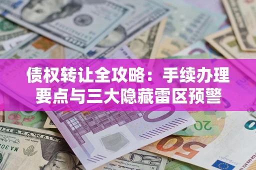 济南债权转让全攻略：手续办理要点与三大隐藏雷区预警